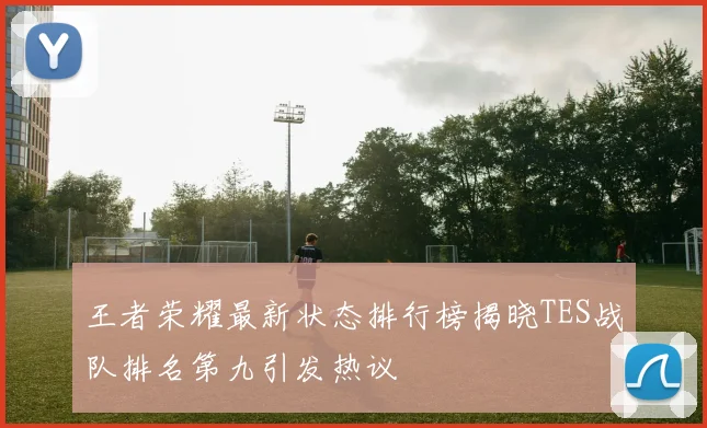 王者荣耀最新状态排行榜揭晓TES战队排名第九引发热议