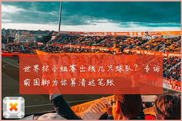 世界杯小组赛出线几只球队？专访前国脚为你算清这笔账